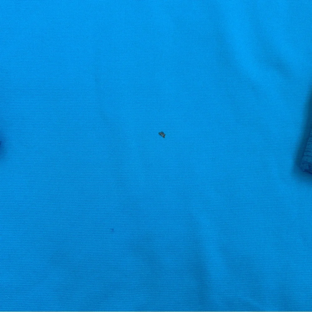 Under Armour ColdGear 1/4 Zip Pullover Men's Large Blue Two-Tone Fleece Loose - Picture 4 of 7